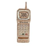 TYQVRVZ Women Funny Cellphone Shape Rhinestone Clutch Purse Cute Crystal Handbag Novelty Diamond Evening Bag for Party Prom, Champagne
