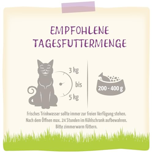 MjAMjAM – Premium Nassfutter für Katzen - Wellness Wohlfühlpaket Huhn, 12er Pack (12 x 125g), getreidefrei mit extra Fleisch