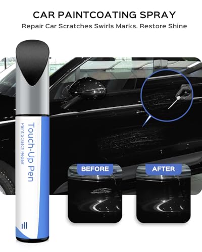 PARTS4EV Black(041/A1) Touch Up Paint Compatible with Porsche Exact Match Chips and Nicks Touch Up