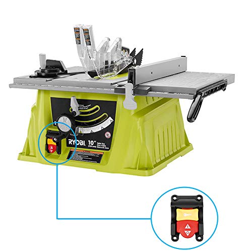 Table Saw Switch Replacement Fits for Ryobi Craftsman - Safety Locking Switch Power Tool Switch on/off Switch for Craftman Ryobi 10