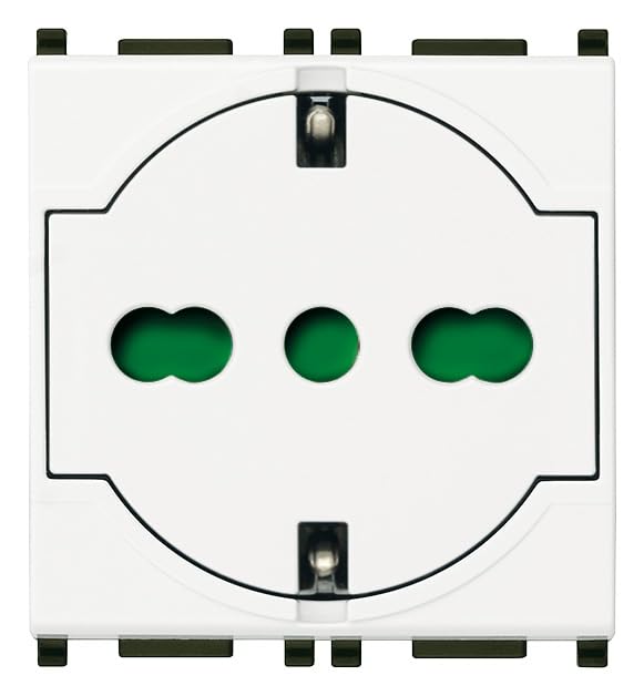 Prise SICURY 2P+T Vimar Plana résout vos besoins de branchement universel P40