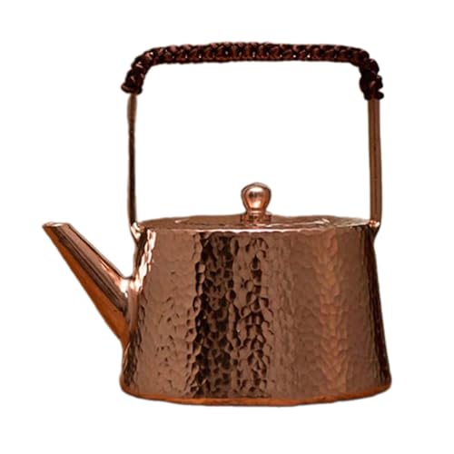 Bouilloire en cuivre gravée à la main pour le thé et le café d'exception - 2