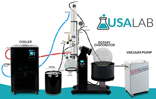 Usa Lab 20L Rotary Evaporator Rotovap Re-1020 (Optional Etl Certification To Ul And Csa Standards) - Usalab #TOP6