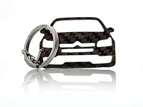 Cadena de claves BlackStuff C4 Vts 2004-2010 llavero de fibra de carbono accesorio automotriz BS-712