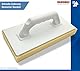 HAROMAC Schwammreiber 280×140 mm | Saugstarker Hydro-Schwamm (30 mm) | Reibebrett zum Reinigen, Glätten & Strukturieren von Putz & Fliesen | Made in Germany | Profiqualität