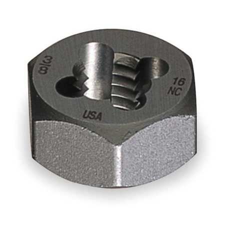 Hex Rethreading Bolt Die, Steel, 9/16-12