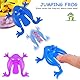 OHREN 20 Stücke Springen Frosch Spielzeug, Frosch Hüpf Spiel, Finger Drücken Spielzeug, Prellen für Geburtstag Party Favors, Ostern Goody Bag Füllstoffe (Zufällig Farbe)