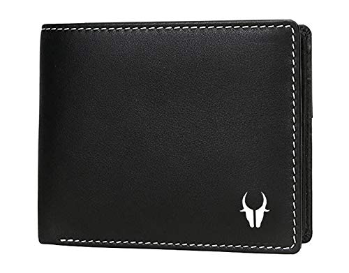 Image of WildHorn Leather Wallet for Men I Ultra Strong Stitching I 2 Currency Compartments
