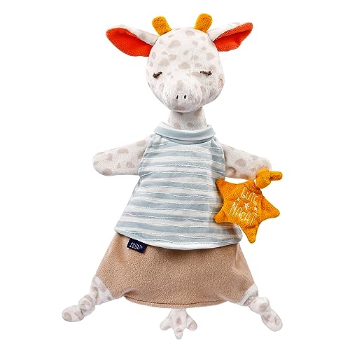 Fehn Schmusetuch Baby Spielzeug Giraffe - Schnuffeltuch für...