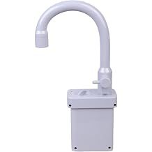 Kitchen Sink Faucet Toy Replacement Pretend Play Sink with Running Water, Electric Circulation for Kitchen/Dishwasher Toys, Simulated Dishwashing Accessories Pretend Toy for