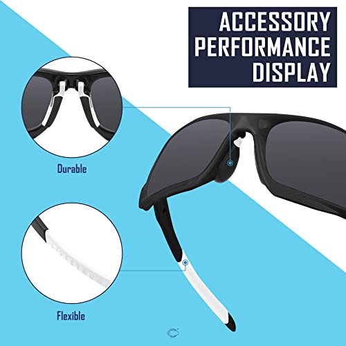 Image of SAUCER Replacement Earsocks Temple Sleeve for Oakley Jawbone Racing Jacket Sunglass