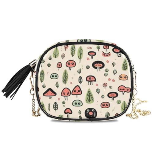 Sac à chaîne pour filles compact et léger pour libérer les mains lors des sorties