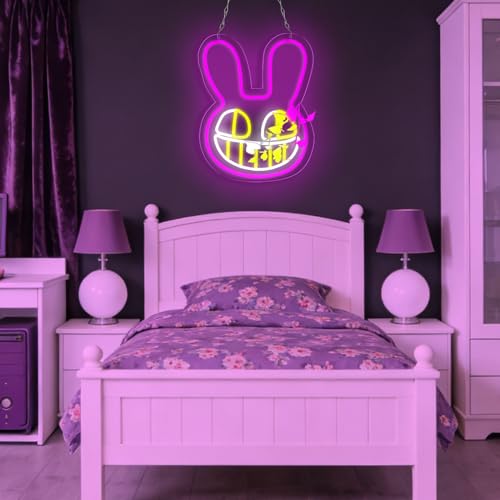 Image of AHlove Circus Neon Sign for Wall Decor,LED Neon Lights for Game Room、Man Cave,Birthday、Christmas Gifts for Teen Boys and Girls