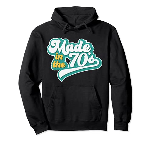 Made In the 70's Graphic Distressed Born In 70s Gift Sudadera con Capucha