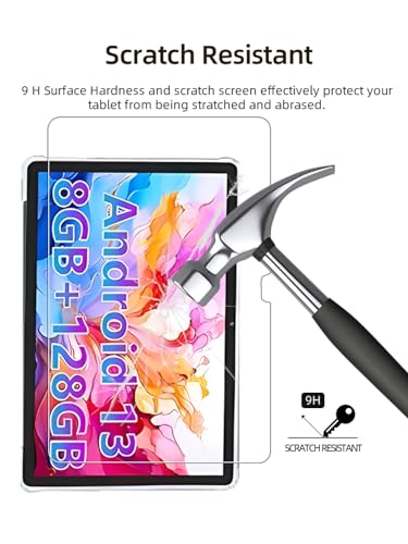 Protector de Pantalla Vidrio Templado 2 Pack 10 pulgadas miniatura 6