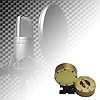 Professional Condenser Microphone Core 34mm Mic Cartridge Core Clear Sound High Sensitivity for Video Live Voice Chat #4