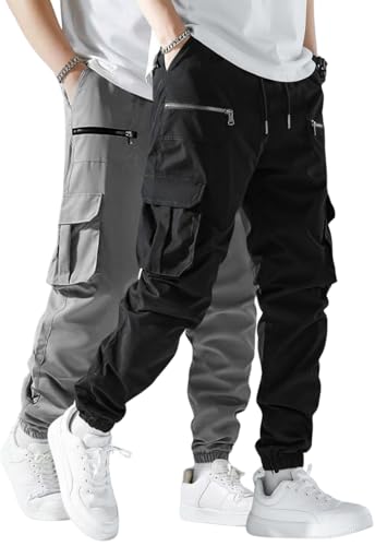 Image of INKKR Men Cargo || Men Zipper Cargo Pants Cotton ||