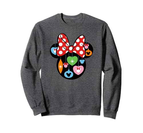 Sweatshirt Minnie Disney Holiday Ornaments pull chaud d'hiver anti-bouloche