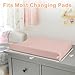 Accmor Muslin Baby Changing Pad Cover, 100% Cotton Universal Fitted Diaper Change Table Pad Covers for Girls Boys, Soft Breathable Changing Pad Sheets, 2 Pack