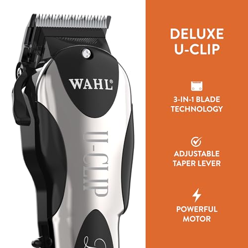 image for Wahl Pro Animal Deluxe U-Clip - Dog & Cat Trimmer with 3 Cutting Lengt