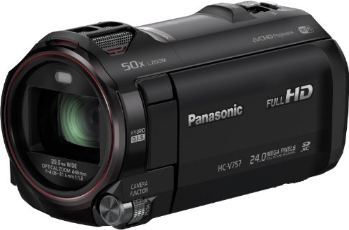 Panasonic HC-V757EG-K Camcorder (17,5 Megapixel, 21-fach opt. Zoom, 7,6 cm (3 Zoll) LCD-Display, Full-HD, HDMI, SD/SDHC… – Bild 3