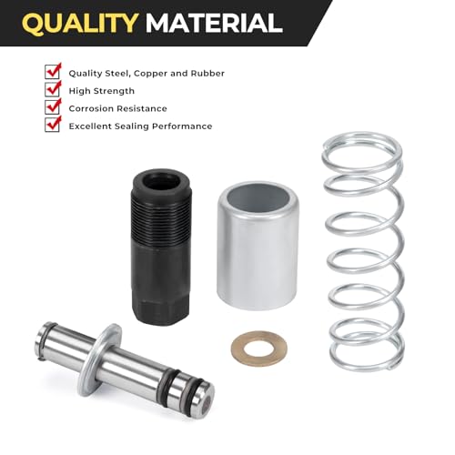 Image of Low Side Smaller Pump Piston Pump Plunger Kit Fit for Most 3 Ton Jack, Compatible with Torin Big Red /Harbor Freight Daytona Pittsburgh /Arcan 3 Ton Floor Jack Rebuild
