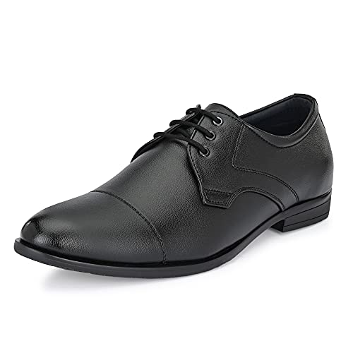 Image of Centrino Mens Formal Shoe |Elegant Lace Up Derby for Business & Casual Wear | Premium Craftsmanship for a Stylish & Sophisticated Look | Cushioned Insole for All-Day Comfort & Support (8685)