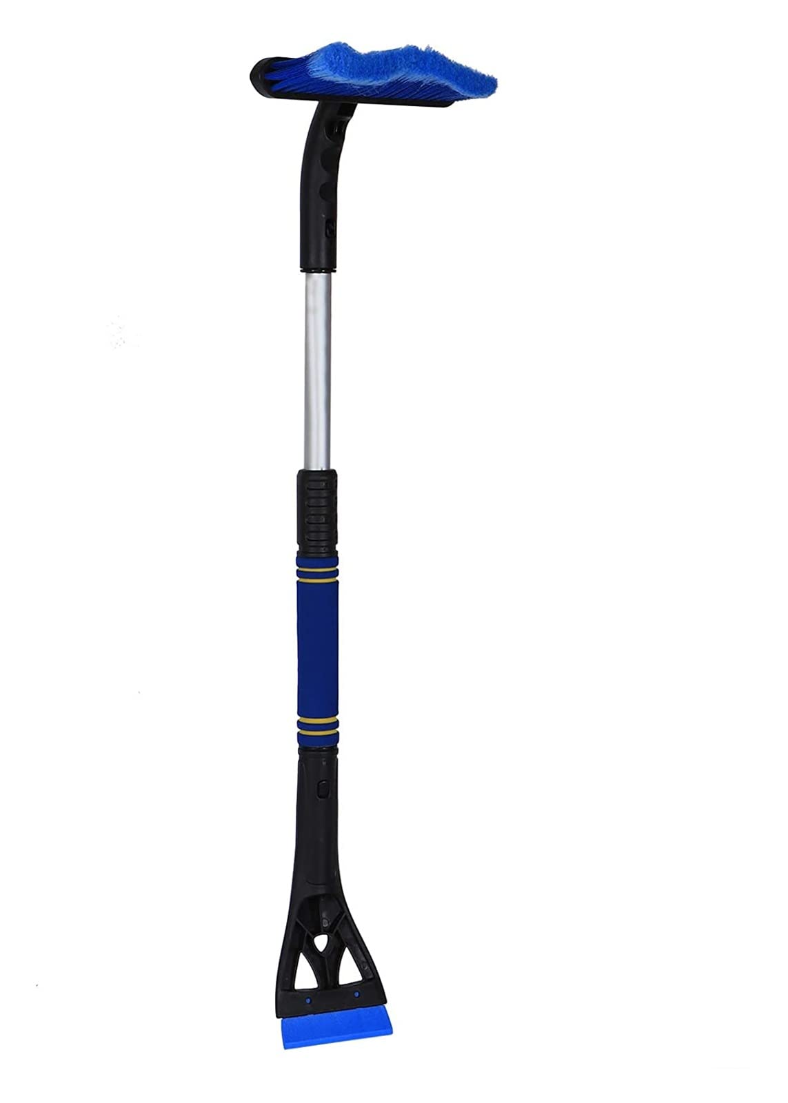 Raschietto di Ghiaccio Seacanl, Spazzola di Neve, allungabile per Auto (Blu) (Color : Blue)
