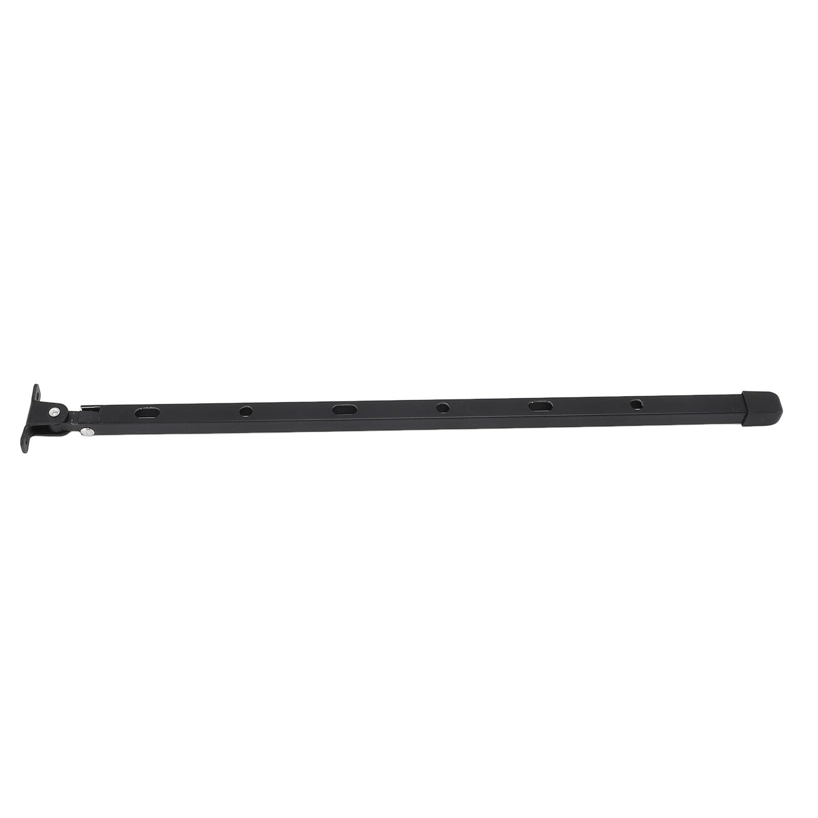 Phefop Greenhouse Window Support, Sturdy Aluminum Manual Roof Vent Opener Bar Kit with Rounded Corners, for Most Greenhouse Windows and Roof Vents (Black)