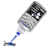 Medium Strength Thread Locker 243, Lock &amp; Seal Nuts, Bolts, Fasteners and Metals, Blue Threadlocker Against Losening and Leakage (50 ml)