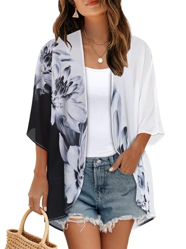 Image of Swimsuit Coverups for Women Sarong Beach Bikini Wrap Sheer Short Skirt Chiffon Scarf for Swimwear