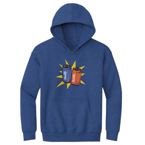 500 LEVEL Keith Hernandez Kids Hoodie - Keith Hernandez Coke Cans