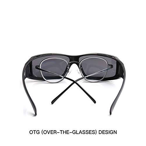 ROAR Fit Over Glasses with Polarized, TAC Lenses, sunglasses,UV protection.4