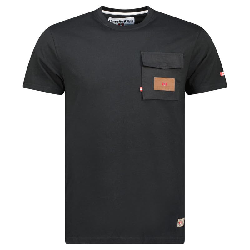 T-Shirt Homme Coton Confort Quotidien Canadian Peak Josseak Style Urbain Léger Fit