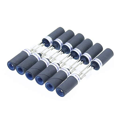 Yardwe 10Pcs 2.35Mm Sandpaper Buffing Rod Cylinder Polishing Bits Grinding Head Sandpaper Jewelry Polishing Rotary Tools (320 Grit) #TOP4