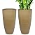 Lucieblessdesign 21 inch Tall Planter, Indoor Outdoor Planter Set of 2 Tall Outdoor Planters for Porch Large Planter Pot with Drainage Hole for Home Garden Front Door