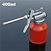 FABULETTA Car Oil Can Pump Oiler,250ML Metal High Pressure Oiler Lubrication Oiling Can Bottle Manual Oil With Spout Thumb Pump Tool Oiler Red(B)