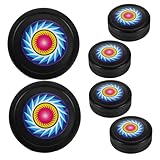 TOGEVAL Palets De Hockey pour Garçon Et Filles Et Rondelles D’entraînement en Plastiqu...