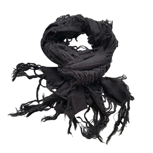 Popular Wool Neck Scarf Neck Warmer Soft And Fashion Ragged Scarf For Men And Women 2000s Casual Wear Neck Scarves3