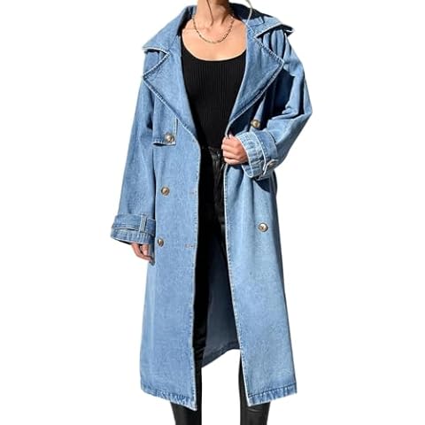 Manteau Long en Denim ORANDESIGNE Cover