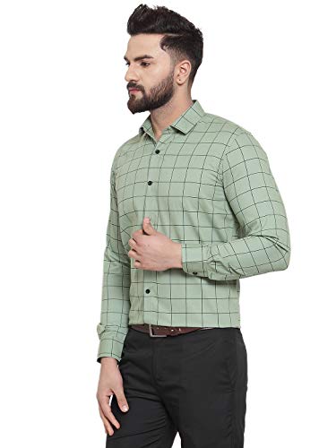 Image of JAINISH Men's Checked Formal Shirts.