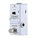 ammoon AP-09 Nano Series Loop Electric Guitar Effect Pedal Looper True Bypass Unlimited Overdubs 10 Minutes Recording with USB Cable-White