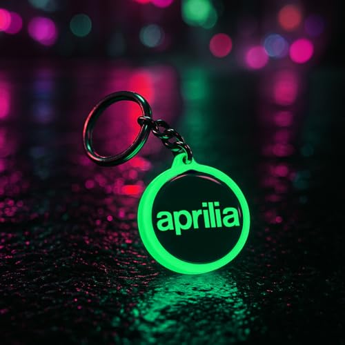 Image of Mi Glow Store Glow in Dark Keychain for Bike Men | Gift for Man | Bike Accessories | Charges in Light Glows in Dark | Key chain for Bike