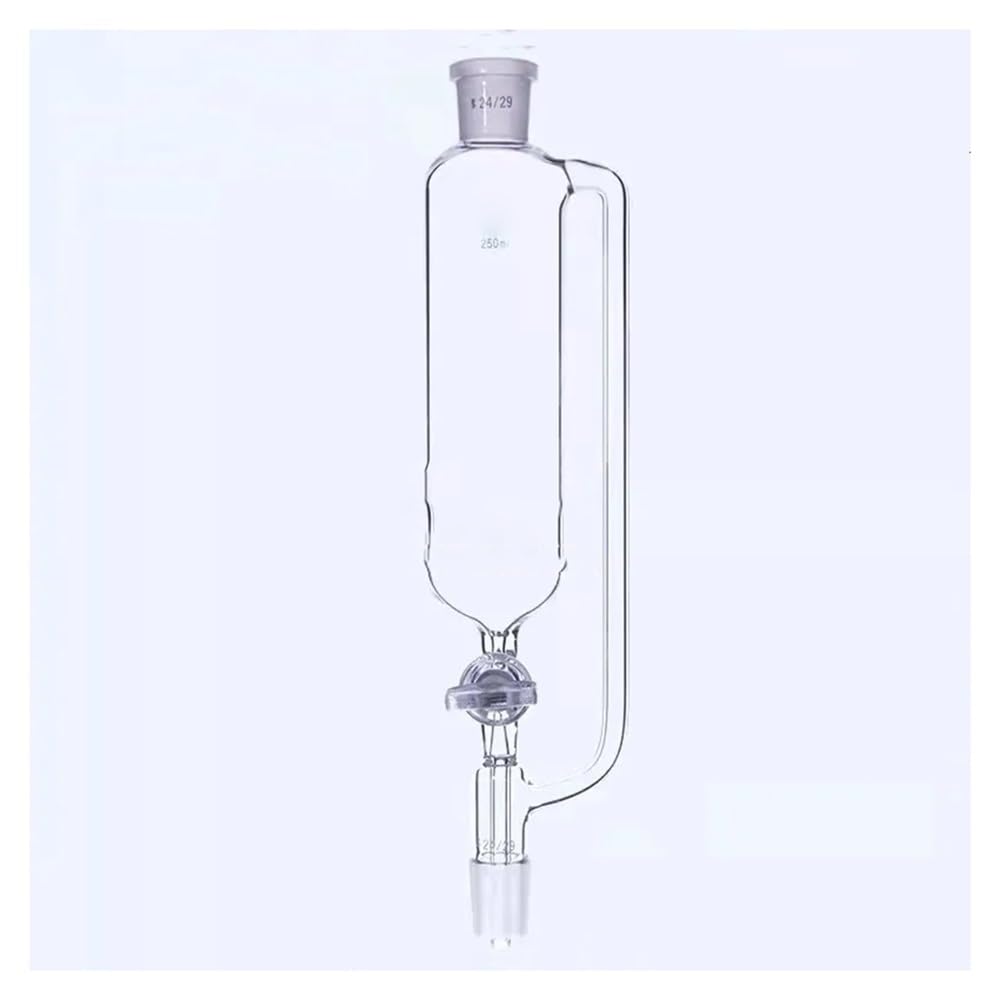 1 x 25 ml do 2000 ml rozdzielacz ze szklaną kolbą joint rozmiar 19 x 19#, 24 x 24#, 29 x 29# lejek laboratoryjny (500 ml 29 x 29)