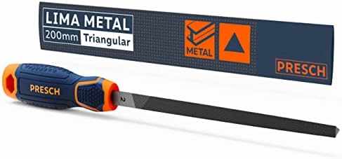 Presch Triangular file 200 mm – Conical triangular file for metal...