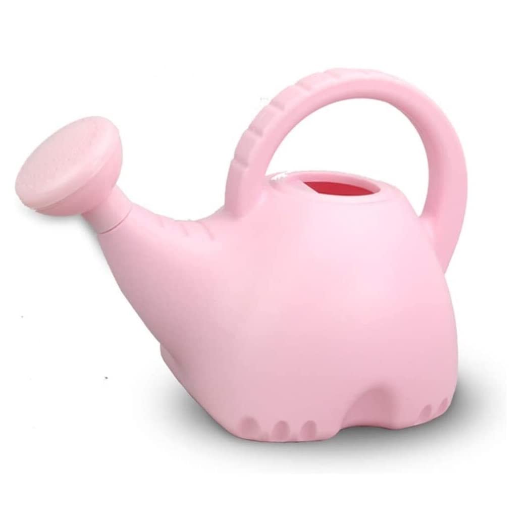 Regadera, Decorativa Moderna Regadera De Elefante para Exteriores, para El Hogar, Patio, Césped, Planta Jardinería, Plástico Bonita para Interiores Latas de Riego(C)