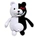 Parkomm Plush Anime Doll Toy, Peluche Oso Blanco Negro Rosa Conejito Blanco Niños Niñas Regalo