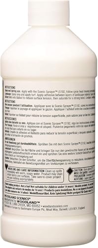 Woodland Scenics Bundle, Scenic Cement 16oz, Scenic Sprayer, and Make Your Day Paint Brushes - Image 3