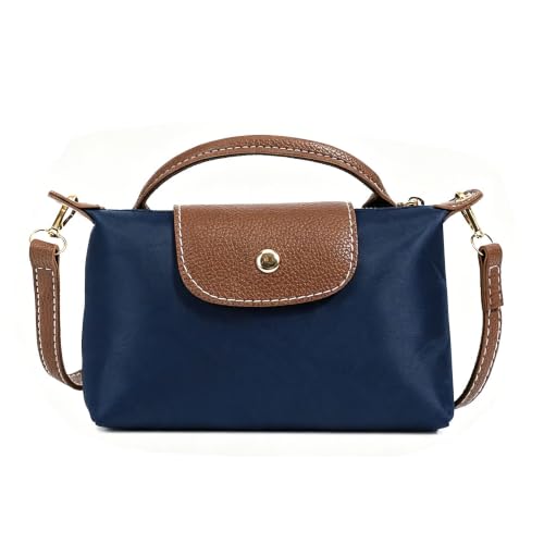Image of RNIEGA Mini Crossbody Bag for Women Nylon Handbag Purses Phone Bags