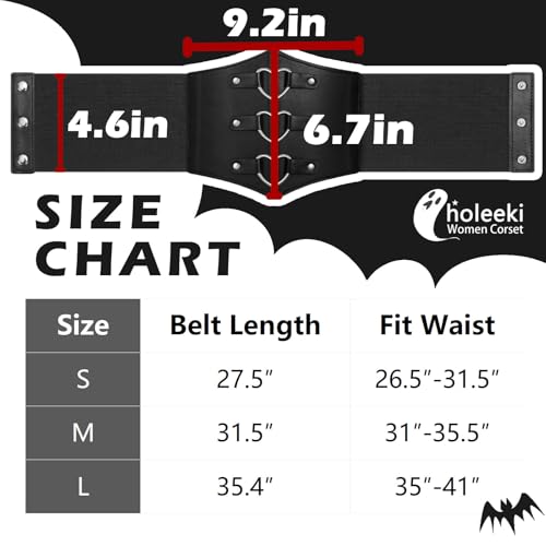 Women's Elastic Heart Corset Belt Wide Stretch Waist Corset for Women and Girls3